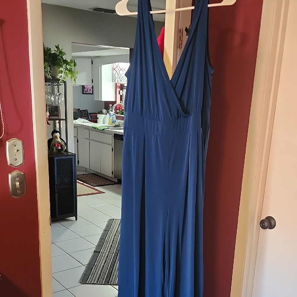 Torrid Deep Blue Jumpsuit